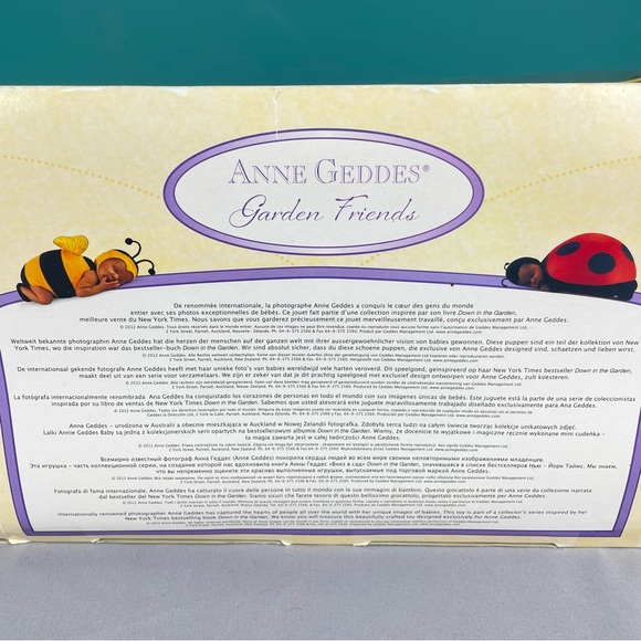 Anne Geddies Garden Friends Soft Plus Collection Babby Doll - Picture 6 of 11